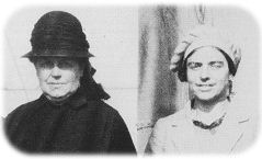Miss Willis and  Anna Dengel